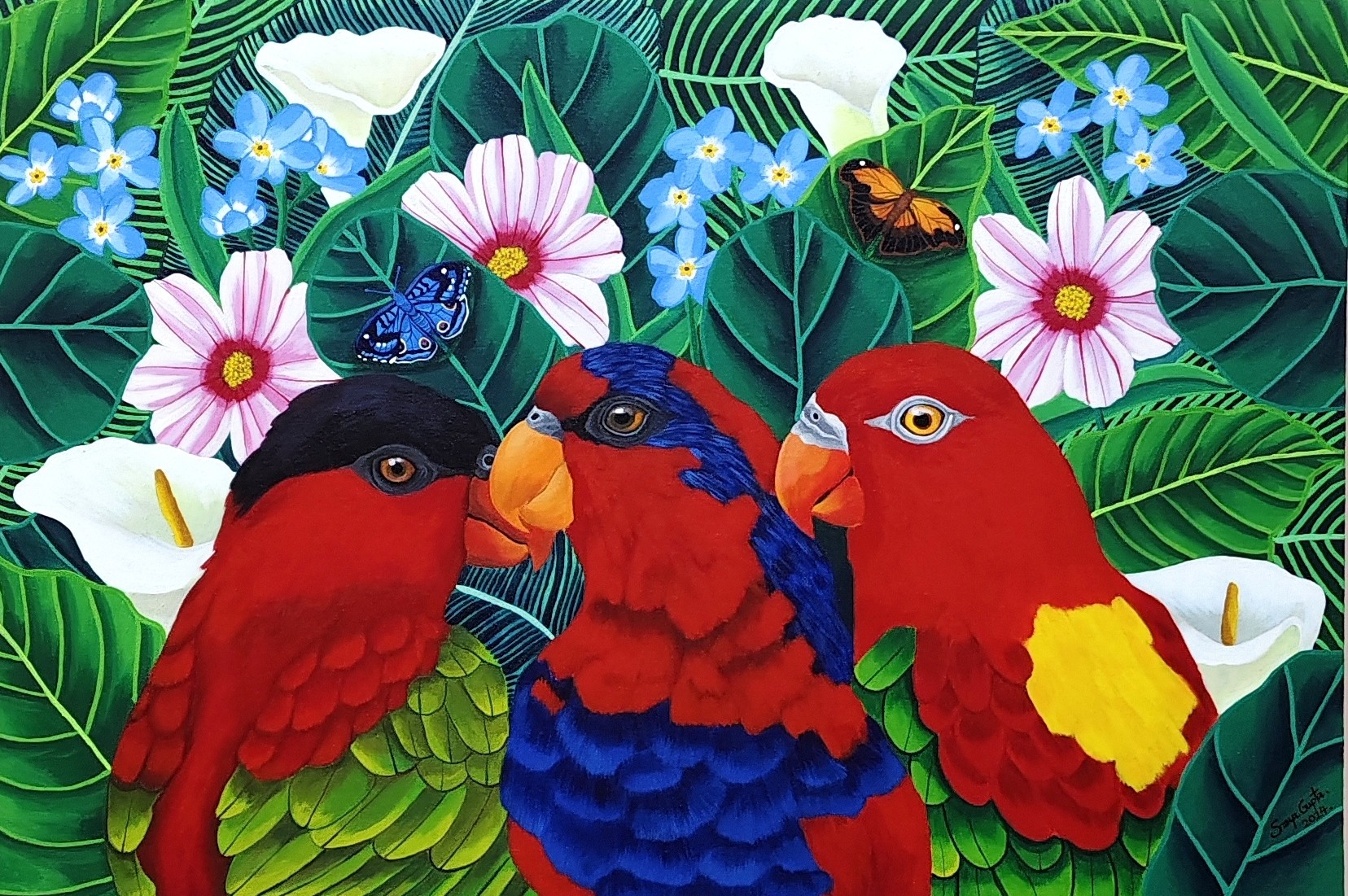 Sreya Gupta, Parrot Paradise Sreya Gupta, Parrot Paradise