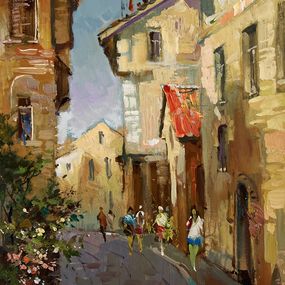Painting, Summer walk around the city, Suprunchuk Yuriy