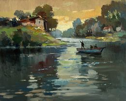 Gemälde, Love and the reflection of the sun, Suprunchuk Yuriy