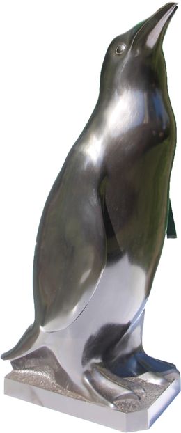Sculpture, Manchot royale, François Galoyer