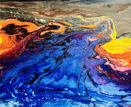 Peinture, Eruption of Colour, Monica Tangen