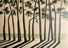 Painting, Avenue du Cap Coz, Frédéric Cadiou