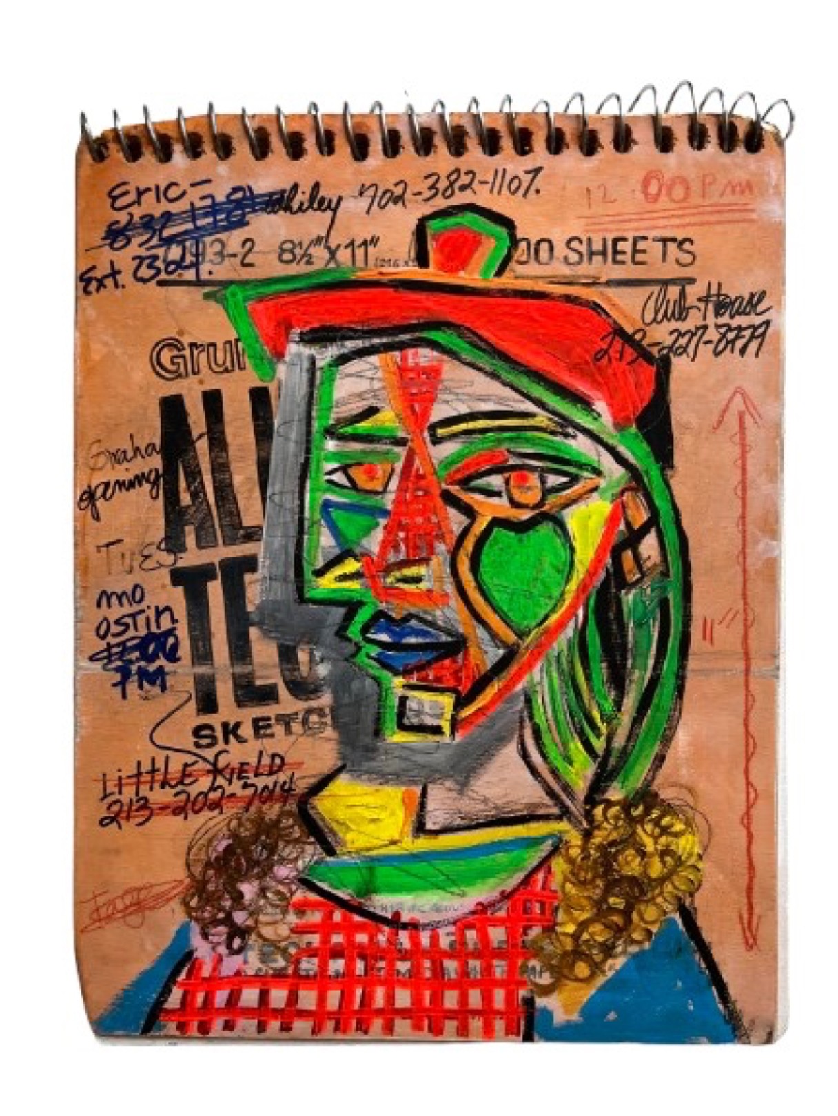 Joris Ghilini, Picasso Paul Sketchbook Joris Ghilini, Picasso Paul Sketchbook