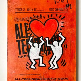 Gemälde, Carnet Keith Haring, Joris Ghilini