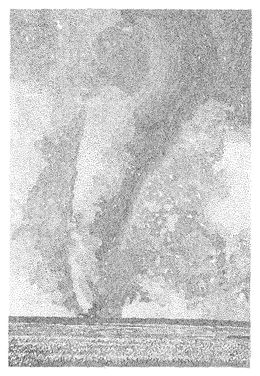 Zeichnungen, Tornade, Lousianne, Rebecca Brueder