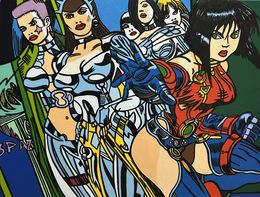 Painting, Comics Women, Erró