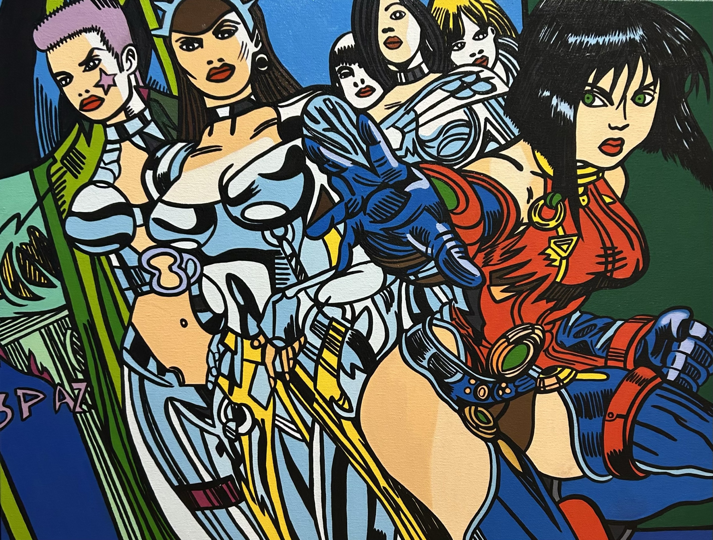 Erró, Comics Women Erró, Comics Women