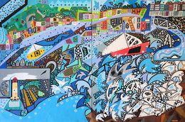 Peinture, Sète seas, Mike Jacobs