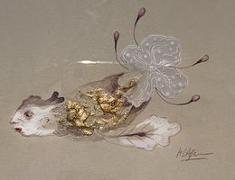 Fine Art Drawings, Série Bestiaire imagainaire numéro 9, Hélène Lagnieu