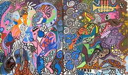 Painting, Dance, Dance, Dance, Mike Jacobs