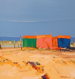 Gemälde, Rivage de pêcheurs, Eurgal