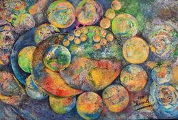 Peinture, Mi paz y el cosmos, Carlos Hugo Lezcano