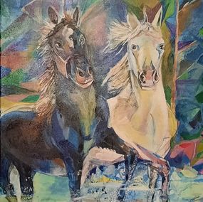 Peinture, Chapoteo de colores, Carlos Hugo Lezcano