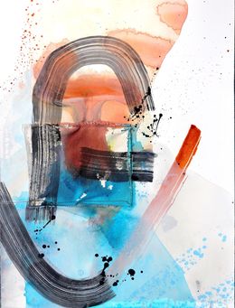 Gemälde, Falling Leaves 02, Poonam Choudhary