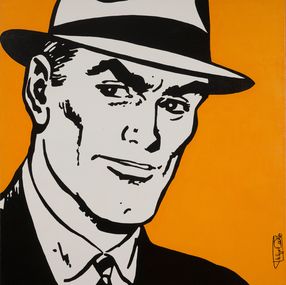 Gemälde, The detective, Philippe Dailler