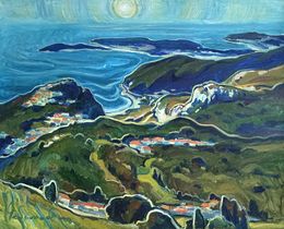Gemälde, Panoramic view, Andrii Chebotaru