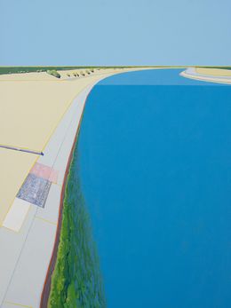 Peinture, Blue Aqueduct, Timothy Mulligan