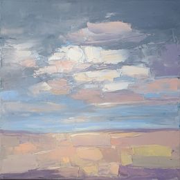 Painting, Encore une aube, Milcheva Emilia
