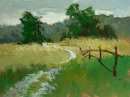 Painting, Golden summer fields, Suprunchuk Yuriy