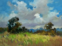 Painting, Summer meadow glade, Suprunchuk Yuriy
