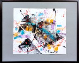 Painting, Abstract landscape-XIII, Stanislav Bojankov