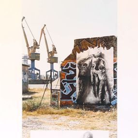 Drucke, Parcours Genet, docks de Brest, Ernest Pignon-Ernest