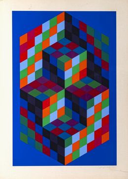 Print, Koeb V, Victor Vasarely