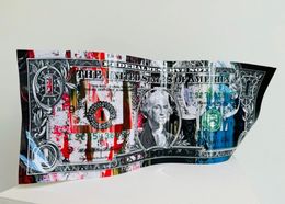 Sculpture, One Dollar In God, Karl Lagasse