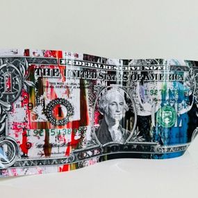 Sculpture, One Dollar In God, Karl Lagasse