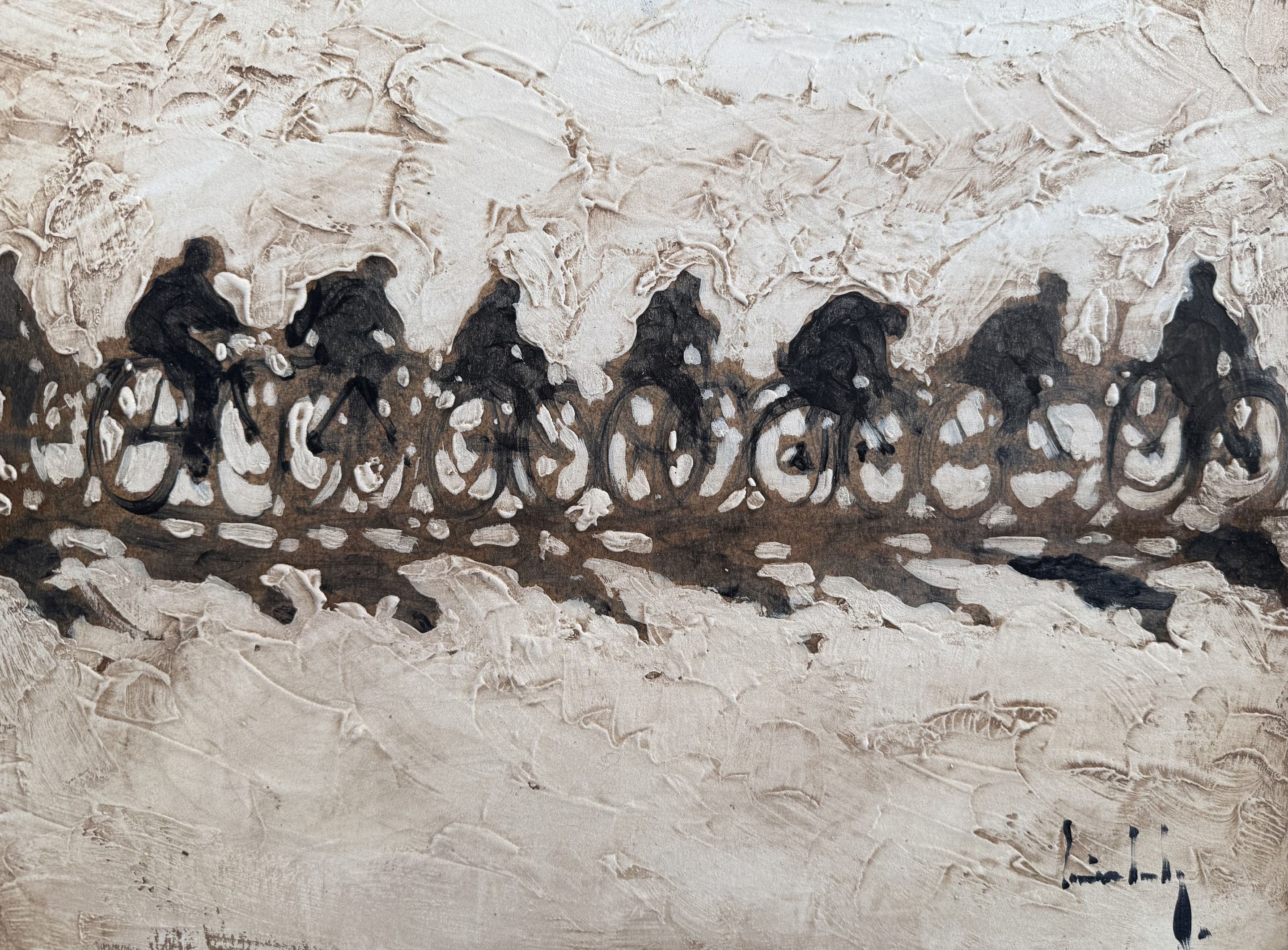 Olivier Suire Verley, Cyclistes Olivier Suire Verley, Cyclistes