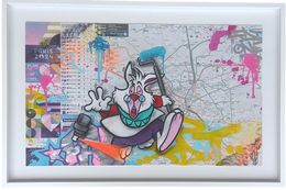Gemälde, Plan de métro Lapin Alice, Fat