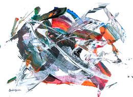 Gemälde, A Swirling Dance Of Colours, Richard Solstjärna