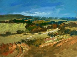 Gemälde, Green expanses of fields, Suprunchuk Yuriy
