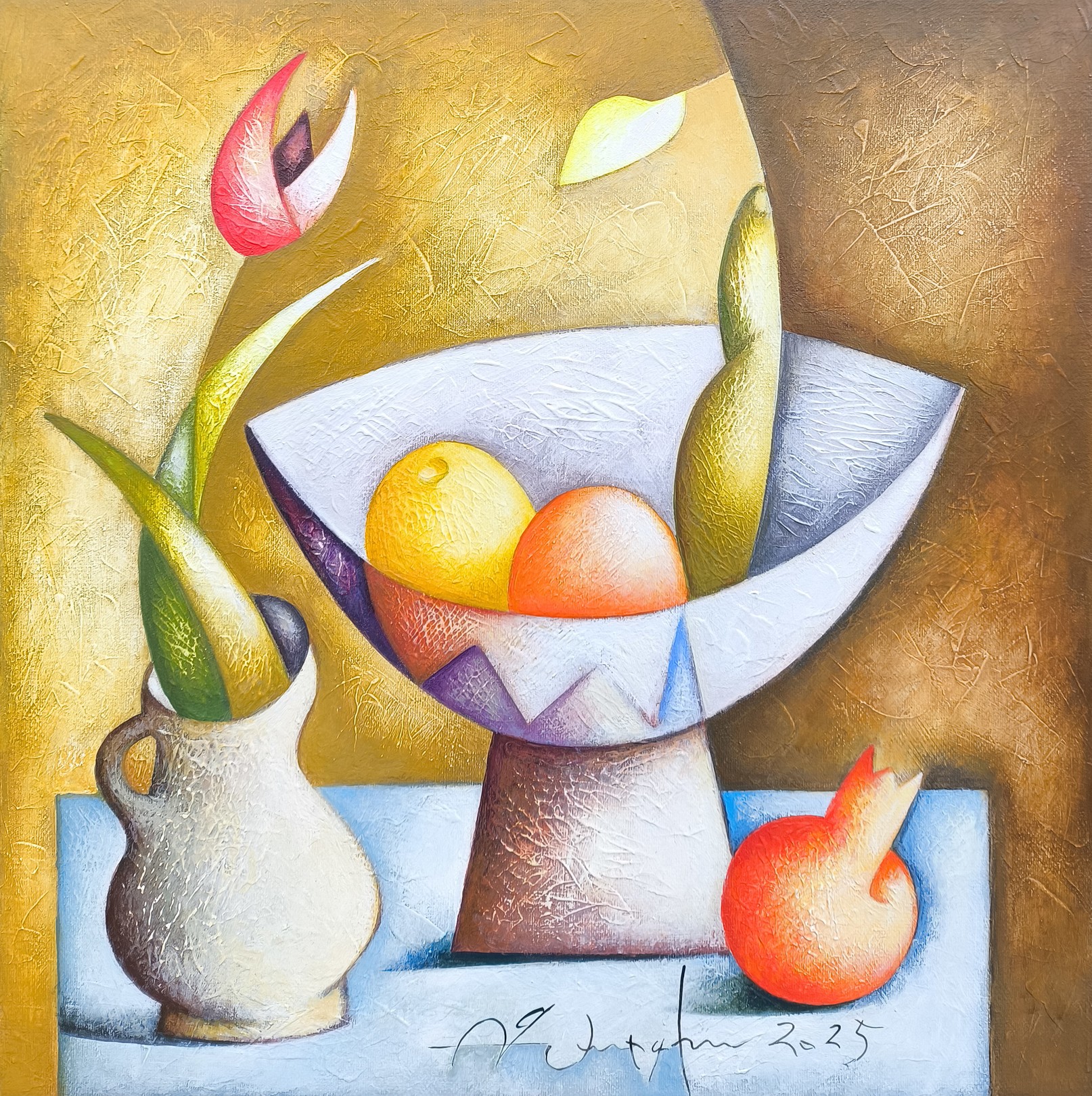 Sargis Zaqaryan, Golden Still Life Sargis Zaqaryan, Golden Still Life
