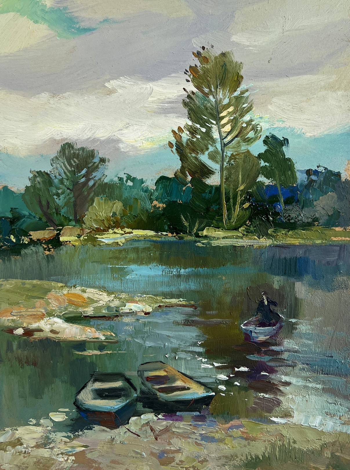 Suprunchuk Yuriy, River in the forest thicket Suprunchuk Yuriy, River in the forest thicket