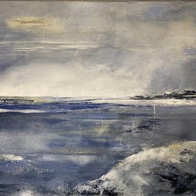 Gemälde, Vinterbad, Marie Sandell