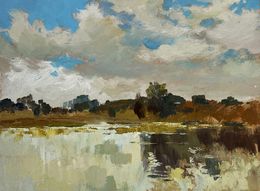 Gemälde, The flow of time and nature, Suprunchuk Yuriy