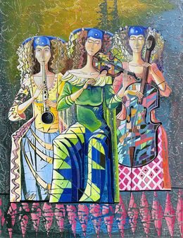 Peinture, The Enchanted Trio, Anahit Mirijanyan