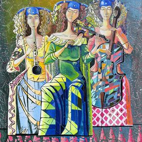 Gemälde, The Enchanted Trio, Anahit Mirijanyan