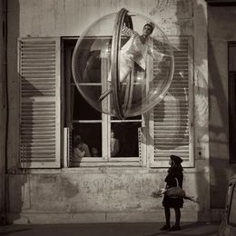 Photography, Flower Girl Faces - Paris Harper's Bazaar, Melvin Sokolsky