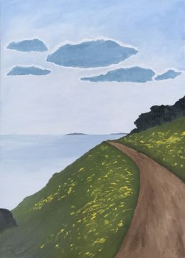 Gemälde, Les Ajoncs de Rospico, Frédéric Cadiou