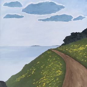 Gemälde, Les Ajoncs de Rospico, Frédéric Cadiou