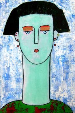 Peinture, La frange noire, Marie Fang