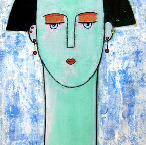 Painting, La frange noire, Marie Fang