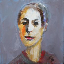 Painting, Tête C, Ivan Tzonev