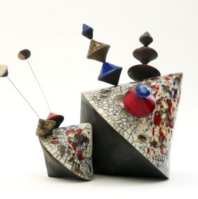Sculpture, Culbuto - Constellation, Florence Lemiegre