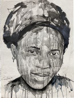 Peinture, Reading Along the Lines, Greatjoy Ndlovu