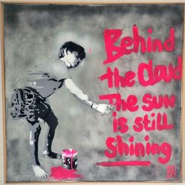 Gemälde, Behind the cloud, Sapo
