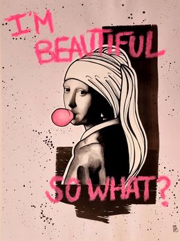 Gemälde, I'm beautiful, Sapo