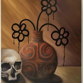 Peinture, Nature morte : death, Sapo